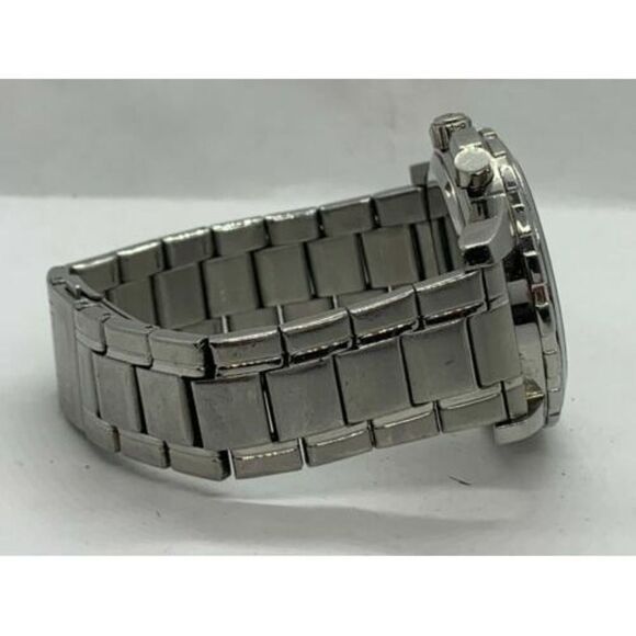 Fossil FS4542 Men's Watch Stainless Steel Bracelet Black Analog Dial 45mm D375 - Picture 7 of 9